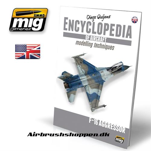 A.MIG 6055 AIRCRAFT MODELLING TECHNIQUES  F-16 AGGRESSOR